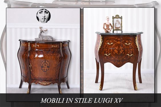 Mobili stile Luigi XV